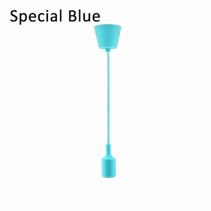 Colorful Silicone E27 Pendant