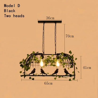 Iron Birdcage Pendant Light