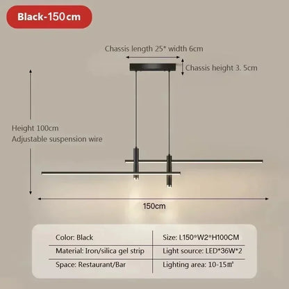 Smart Dimmable LED Pendant Light
