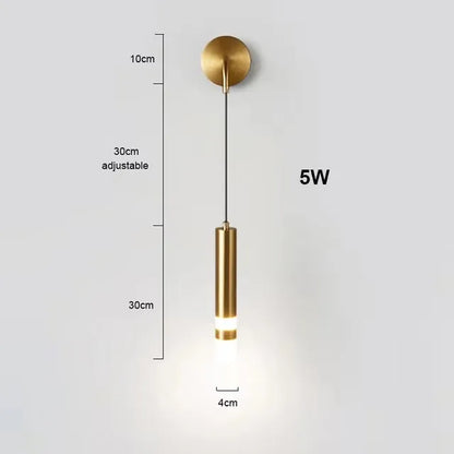 Nordic Iron Linear Wall Sconce