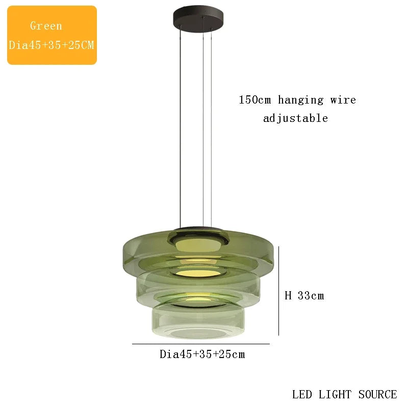 Art Glass Pendant Light