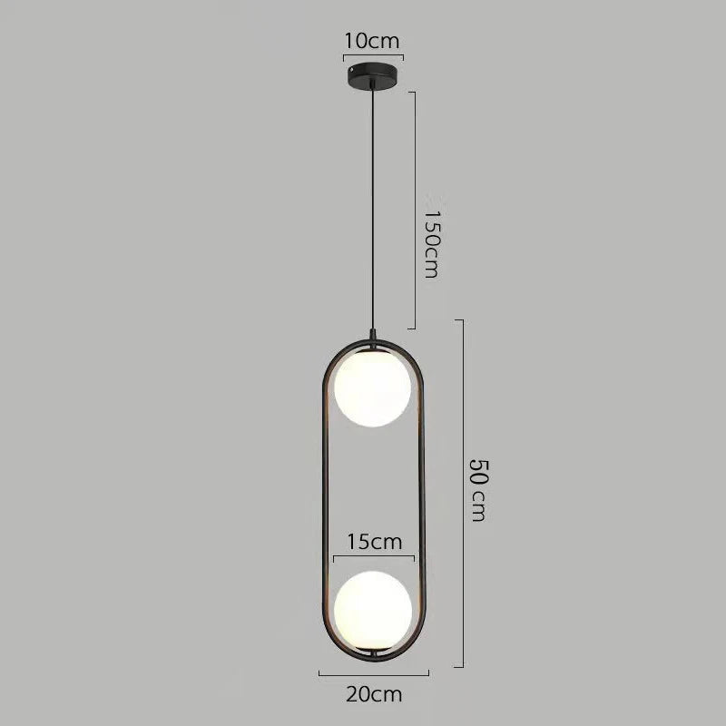 Metal Cage Pendant Light