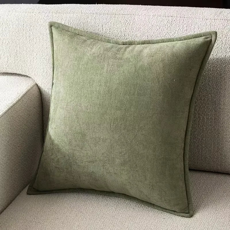 Retro Chenille Throw Pillow Cover