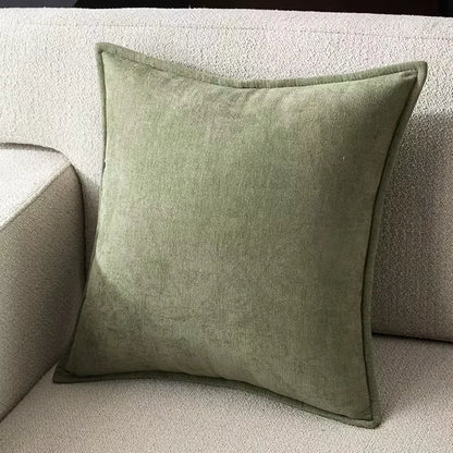 Retro Chenille Throw Pillow Cover