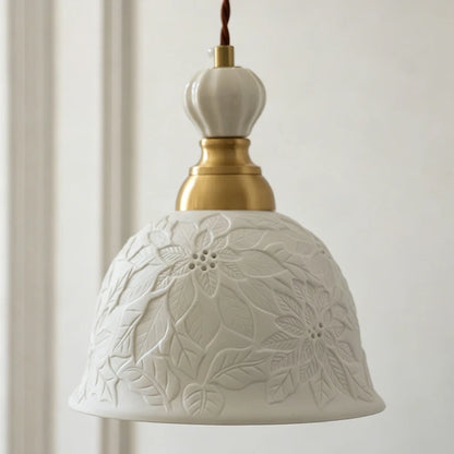 ceramic wall sconce, installed in a room interior setting