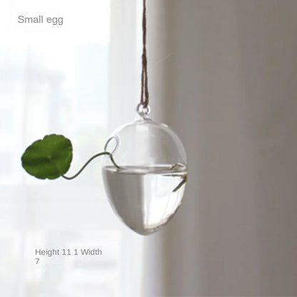 Hanging Glass Terrarium Vase Hydroponic Gift | Aurelia