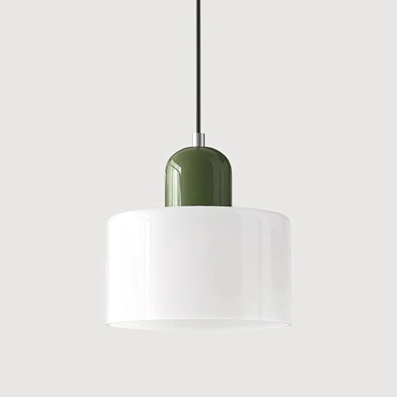 Colorful Glass Globe Pendant Light