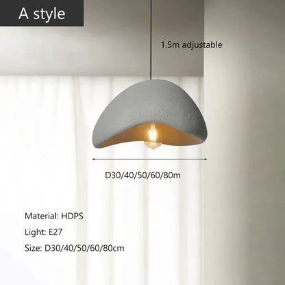 Wabi Sabi Cloud Pendant Light