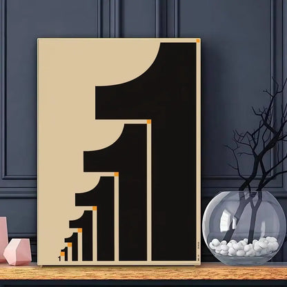 Japandi Minimalist Abstract Brad Mead Canvas Wall Art