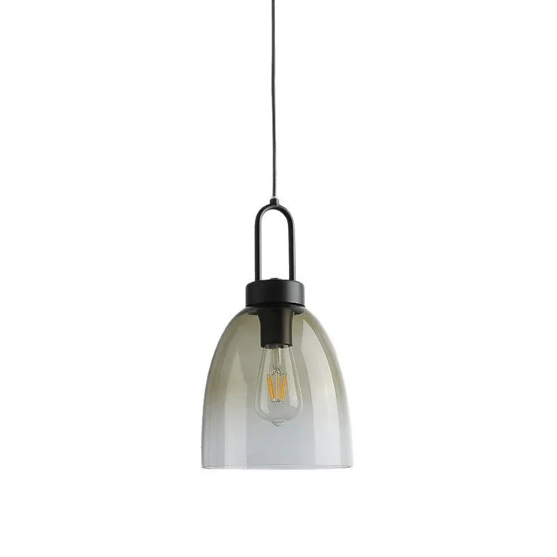Industrial Metal Globe Pendant Light