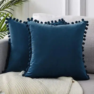 Velvet Throw Pillow Cover