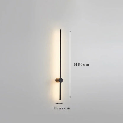 Modern Long Line LED Wall Sconce