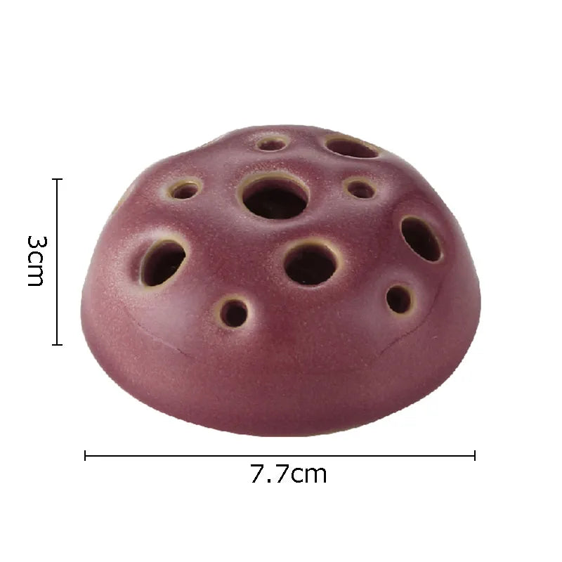 Lotus Seedpod Ceramic Decorative Vase