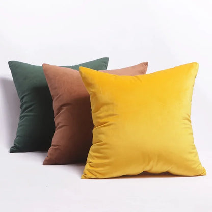 Nordic Velvet Throw Pillow Cover