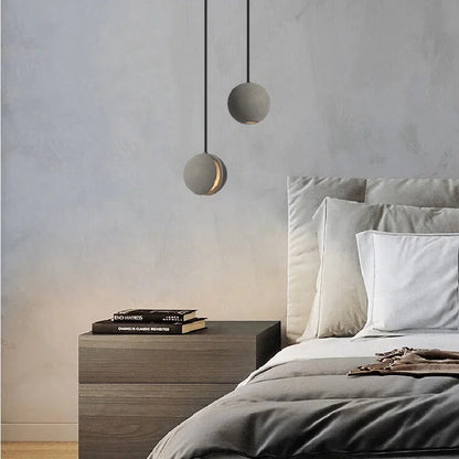 Concrete Stone Pendant Light