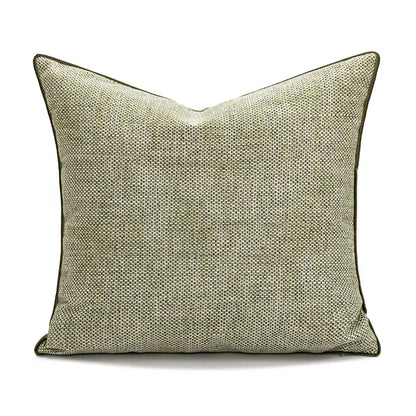 Nordic Green Luxury Pillow Cover