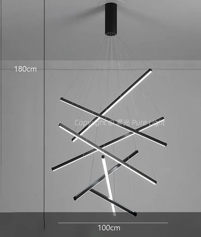Multi Head LED Chandelier