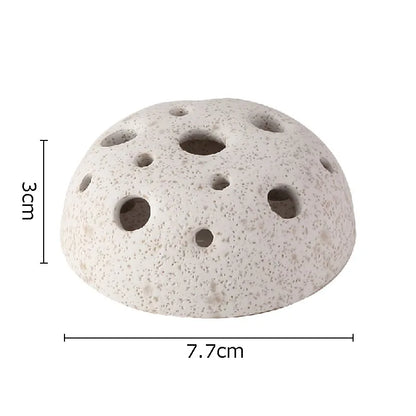 Lotus Seedpod Ceramic Decorative Vase