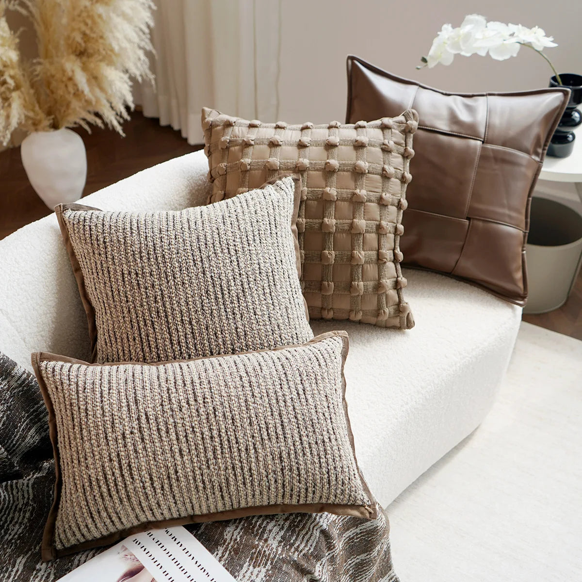 Decorative Lumbar Pillow Cover
