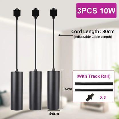 LED Track Pendant Light