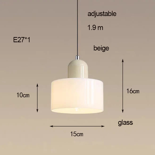 Colorful Glass Globe Pendant Light
