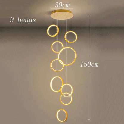 Assembled acrylic cluster chandelier on a cord pendant mount