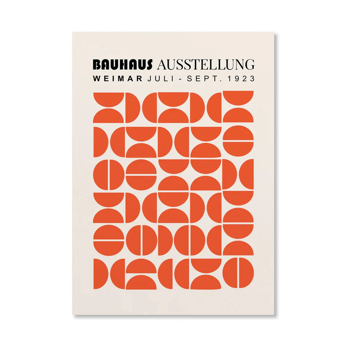 Bauhaus Geometric Art Print
