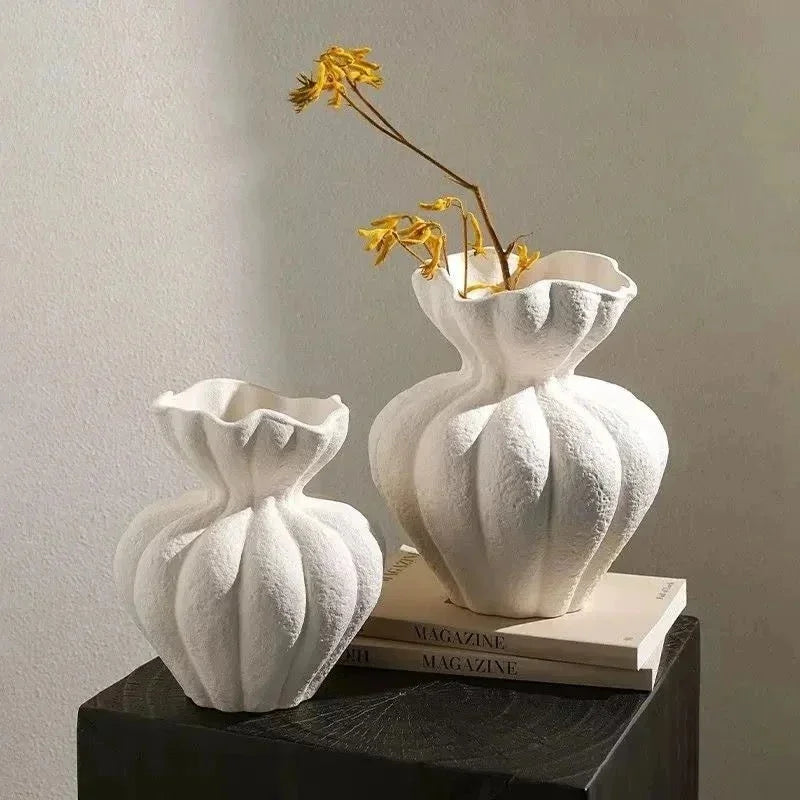 French minimalist ceramic vase gift for anniversary birthday
