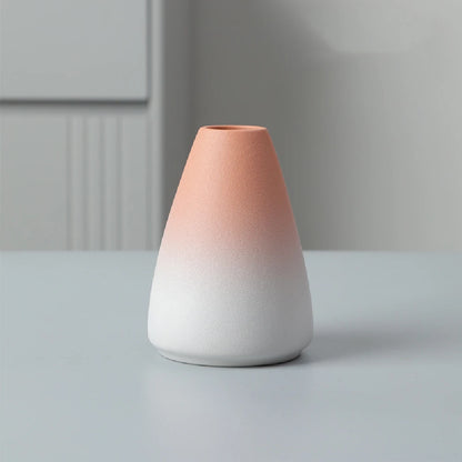 Japanese Black Ceramic Bud Vase