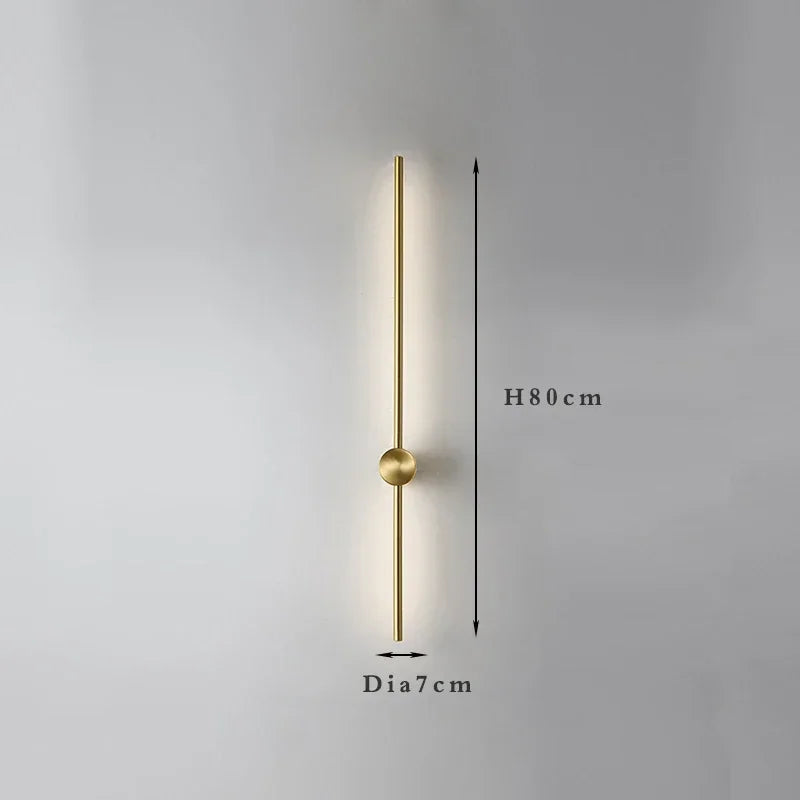 Modern Long Line LED Wall Sconce