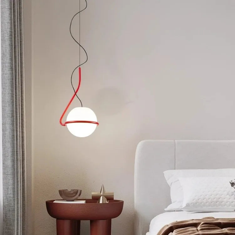 Italian Minimalist Globe Pendant Light