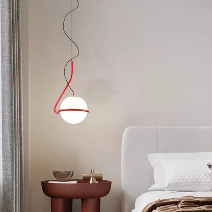 Italian Minimalist Globe Pendant Light