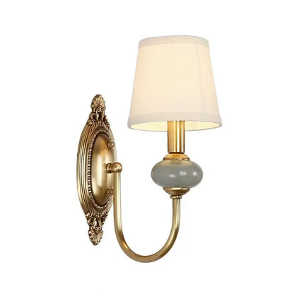 American Copper Ceramic Wall Sconce