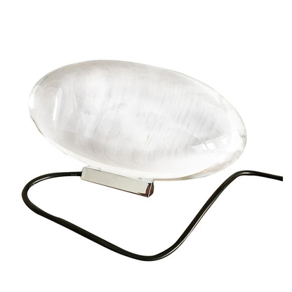 LED crystal lamp colour change feature side angle demonstration