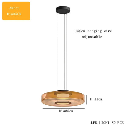 Art Glass Pendant Light