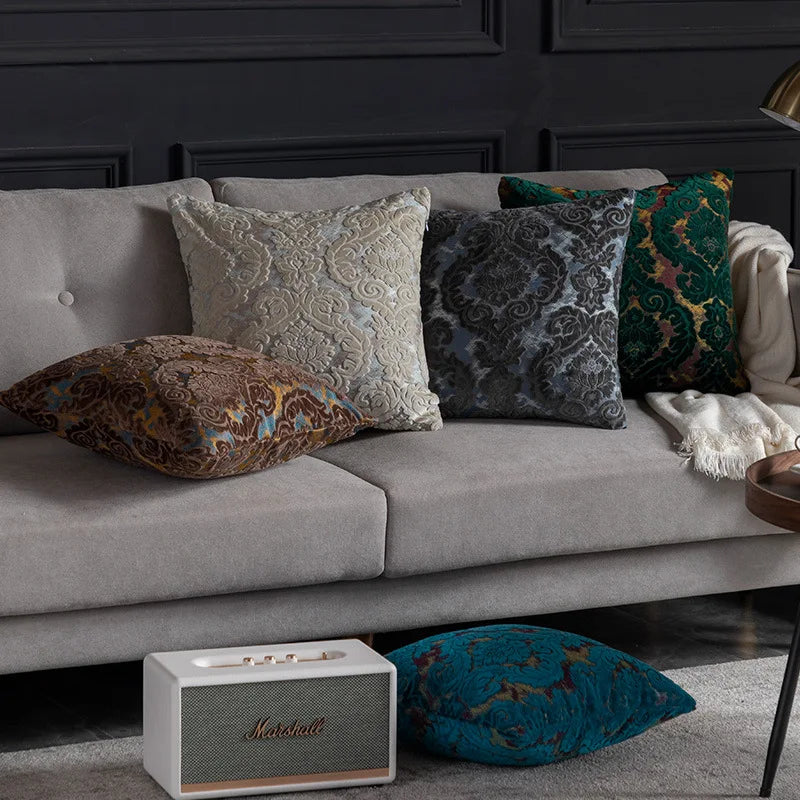Light Luxury Jacquard Pillow Cover — detail