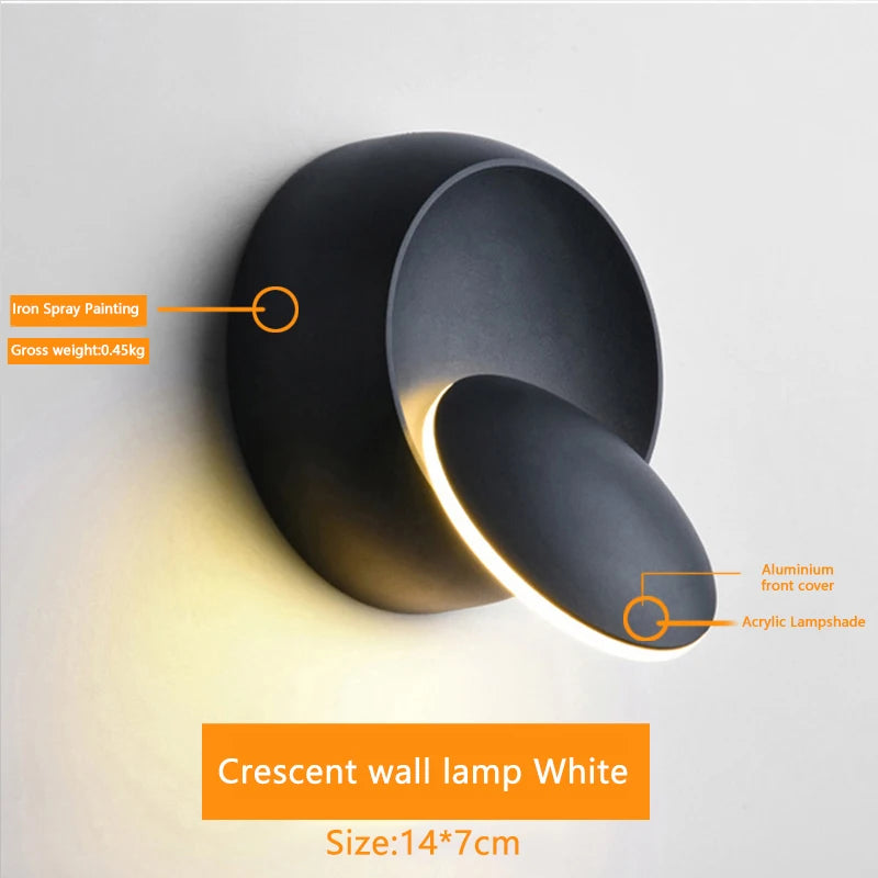 Rotatable LED Wall Sconce