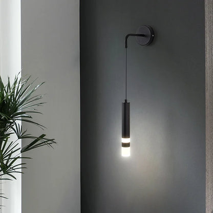 iron wall sconce, close-up of shade and hardware detail