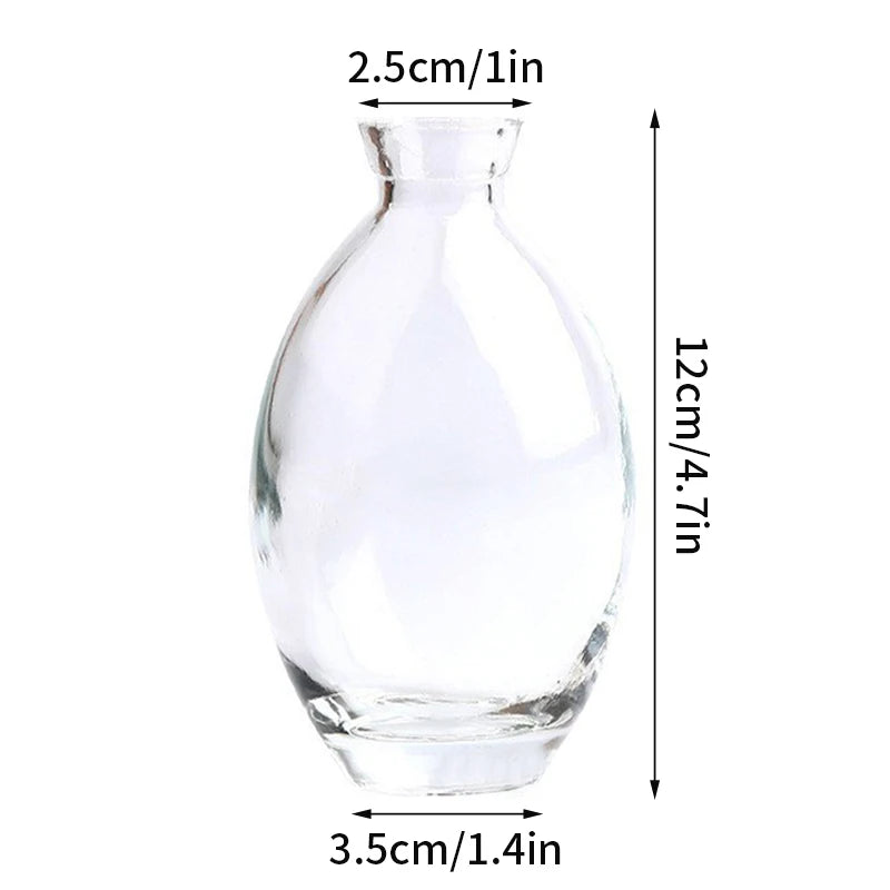 Brown Retro Glass Hydroponic Vase