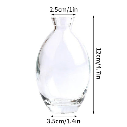Brown Retro Glass Hydroponic Vase