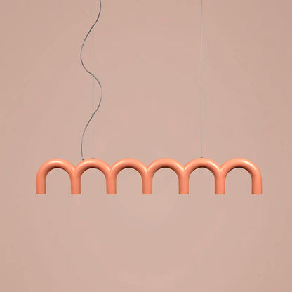 Multi Head Metal Pendant Light
