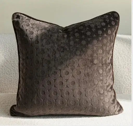 Branch Print Luxury Pillow Cover — styling detail