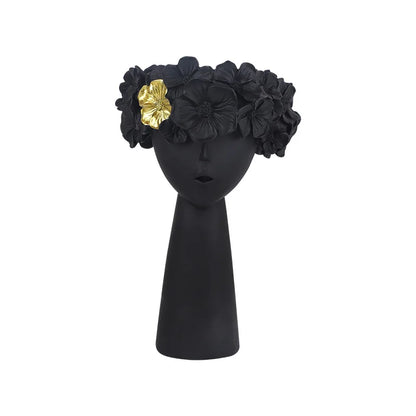 Nordic Cute Girl Flower Vase Living Room Desktop | Aurelia