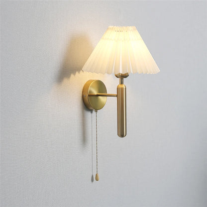 wall sconce, front view on white background