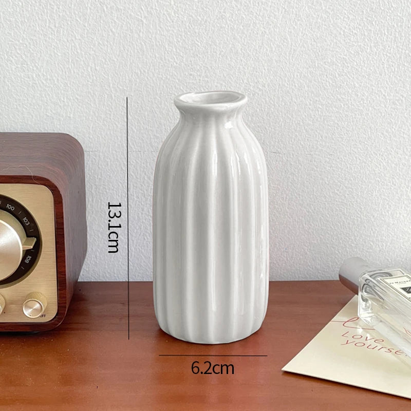Mini Ceramic Bud Vase Set