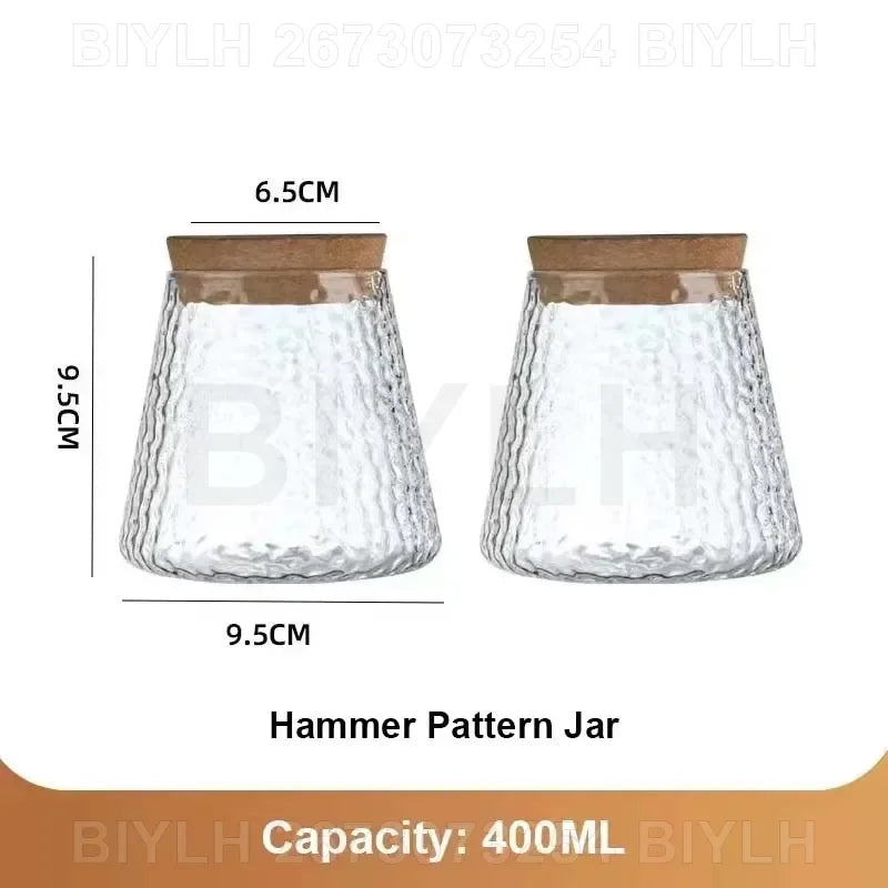 Glass Hydroponic Pot Set
