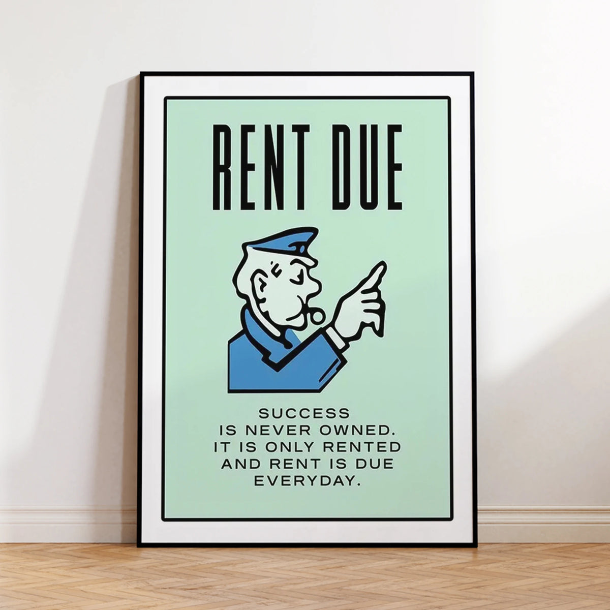 Take The Risk Motivational Quote Canvas Wall Art
