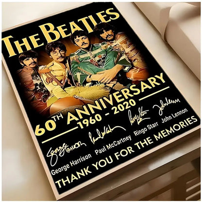 The Beatles Classic Rock Music Canvas Wall Art