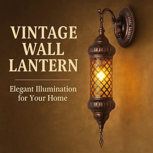 glass wall sconce, front view on white background