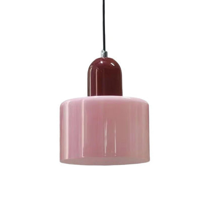 Colorful Glass Globe Pendant Light